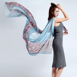 2016 Fashion Chiffon Winter Scarves Women Print WrapDesigner Scarves echarpe Foulard Femme scarf Shawl