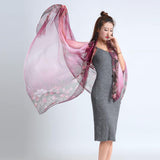 2016 Fashion Chiffon Winter Scarves Women Print WrapDesigner Scarves echarpe Foulard Femme scarf Shawl